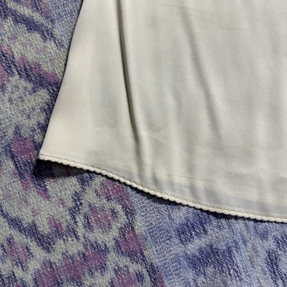 Elie Tahari White Black Sequin Boat Neck Sleeveless Blouse Women's - Picture 9 of 11